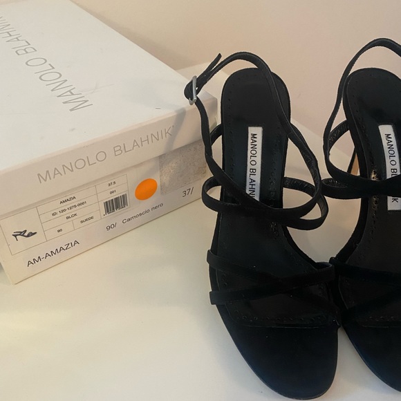 NWT Manolo Blahnik Amazia Heels - Picture 9 of 9